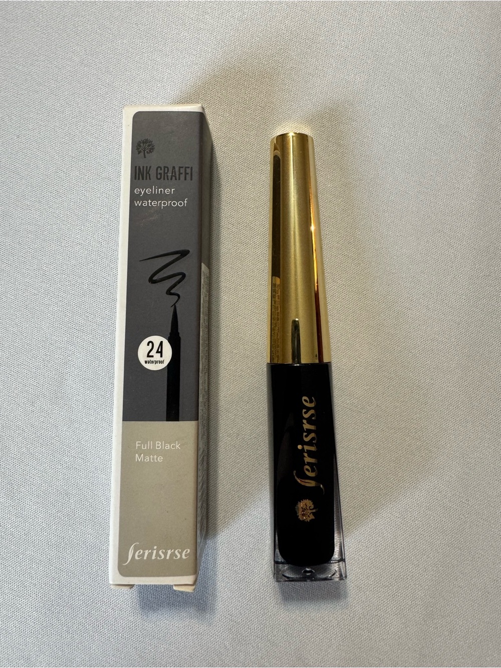 Waterproof Liquid Eyeliner — Full Black Matte
